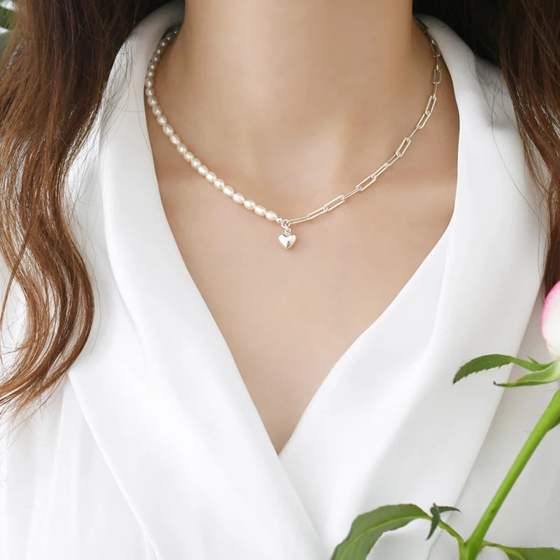 Kardia Natural Pearl Necklace